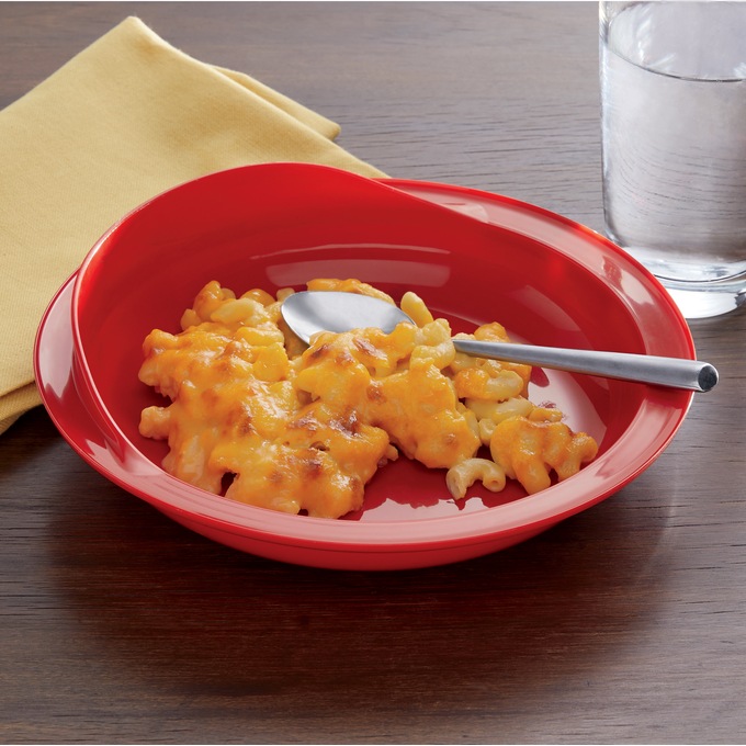 Easy-Eat High Sided Scoop Dish, , large