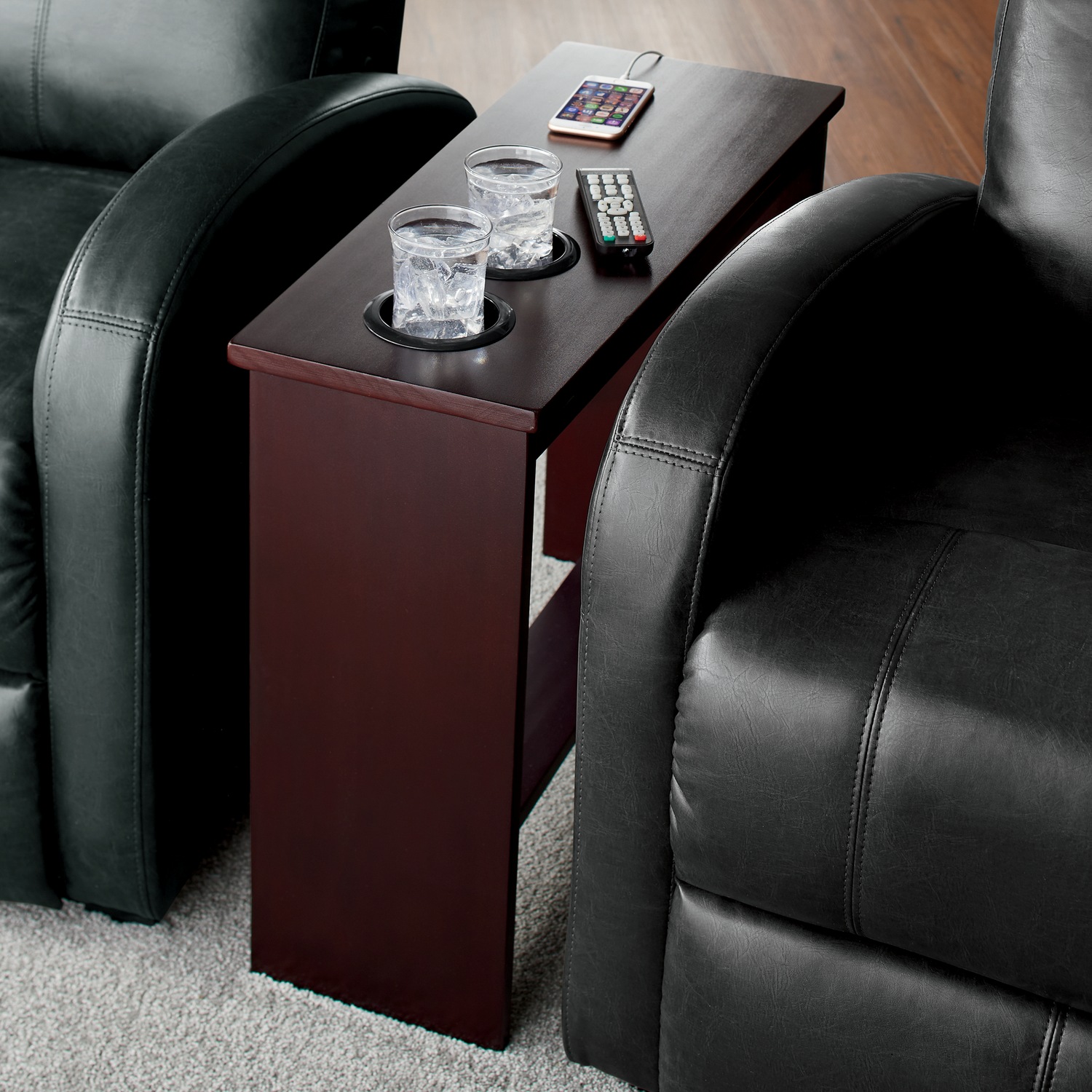 Powered Cup Holder Side Table Bwell Now