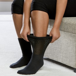 2-Pair Multipurpose Diabetic Socks, , large