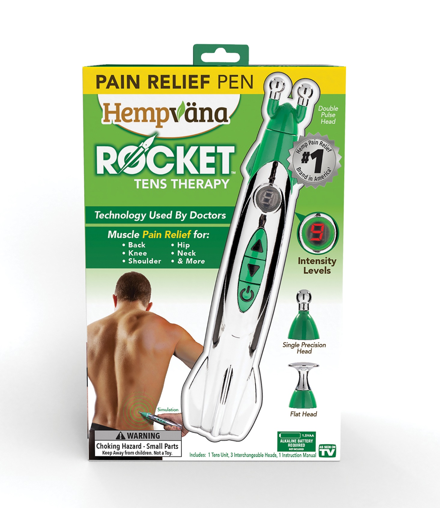 Hempvana Rocket Tens Therapy Bwell Now